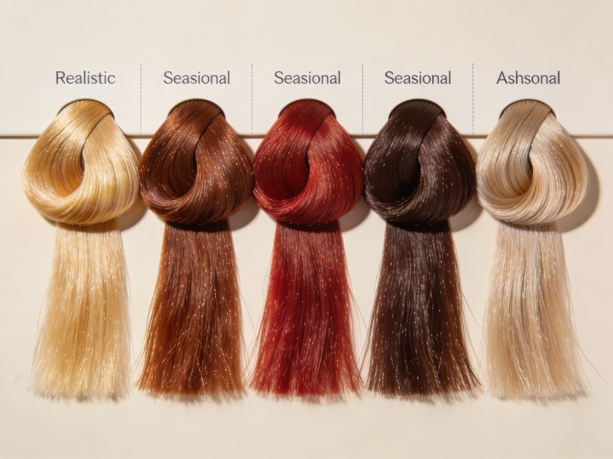 Colorimétrie et coloration cheveux : choisir la teinte idéale selon votre saison