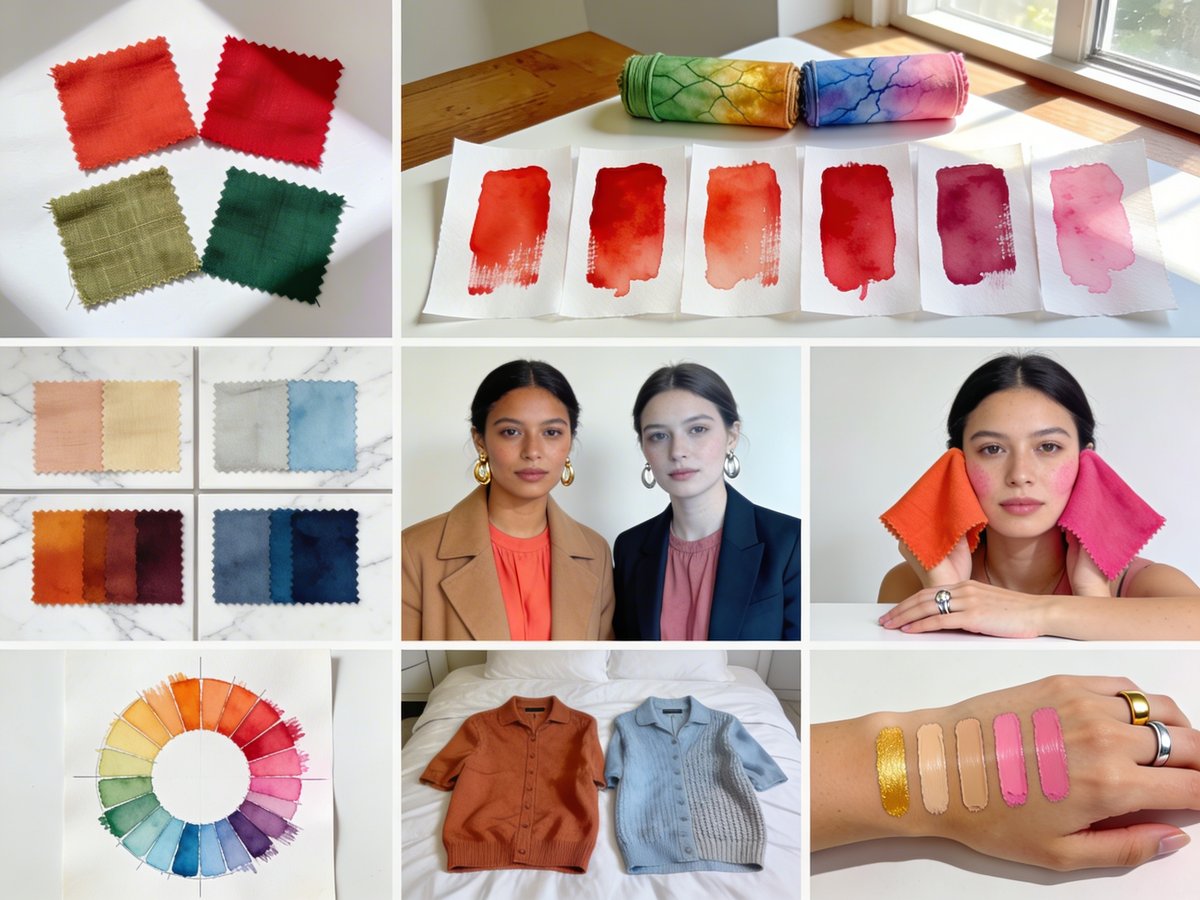 Couleur chaude ou froide colorimétrie : comment identifier votre sous-ton et faire le bon choix